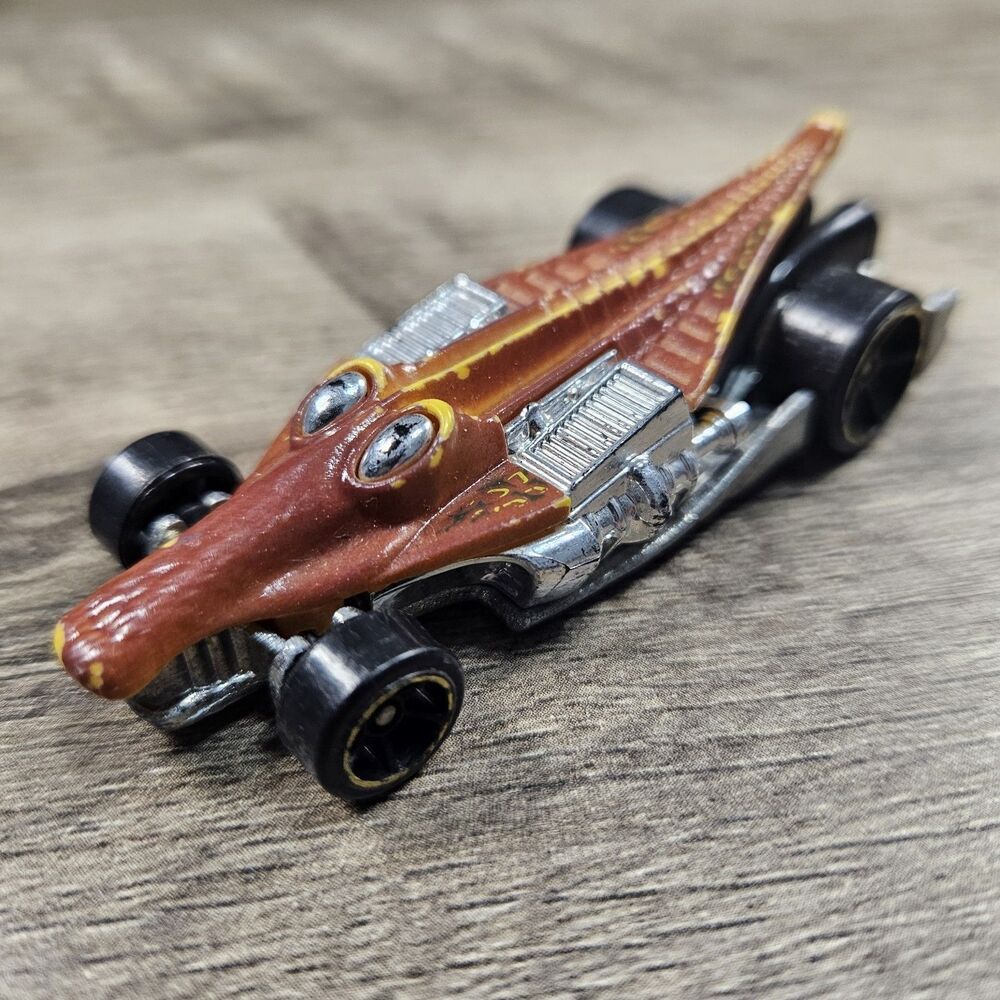 Hot Wheels Croc Rod Tan Diecast 1/64 Mattel Loose Toy Car